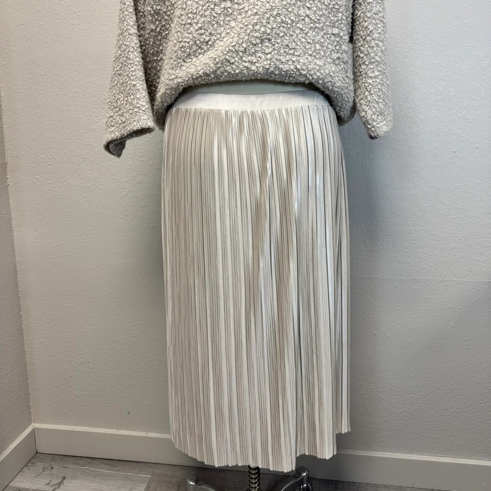 Everyday Jones by Madeline Jones Metallic Pleated Skirt - Size 3X/22